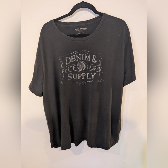 Ralph Lauren Denim & Supply Graphic T-Shirt – XXL - Picture 1 of 3